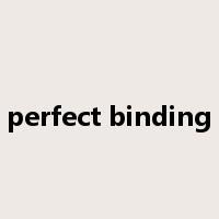 perfect binding是什么意思