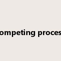 competing process是什么意思