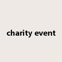 charity event是什么意思
