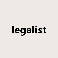 legalist是什么意思
