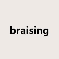 braising是什么意思