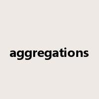 aggregations是什么意思