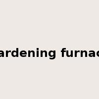 hardening furnace是什么意思