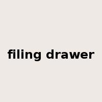 filing drawer是什么意思