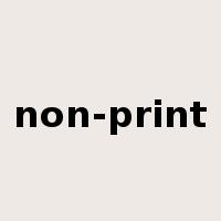 non-print是什么意思