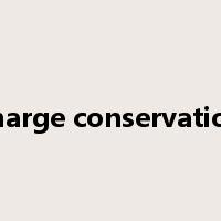 charge conservation是什么意思