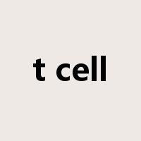 t cell是什么意思
