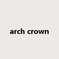 arch crown是什么意思