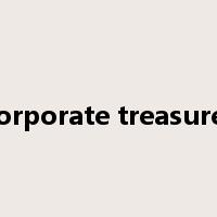 corporate treasurer是什么意思