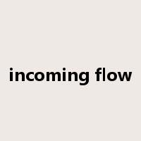 incoming flow是什么意思