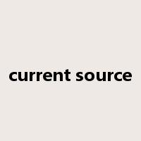 current source是什么意思