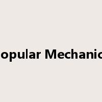 Popular Mechanics是什么意思