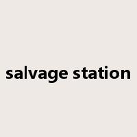 salvage station是什么意思
