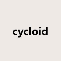 cycloid是什么意思