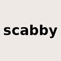 scabby是什么意思