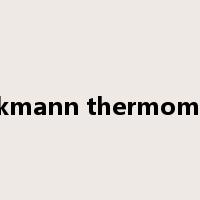 beckmann thermometer是什么意思