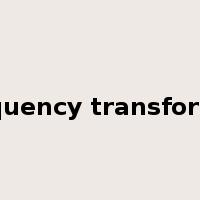 frequency transformer是什么意思