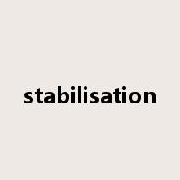 stabilisation是什么意思