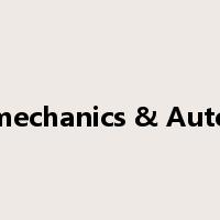 Electromechanics & Automobile是什么意思