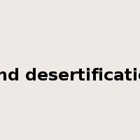 land desertification是什么意思