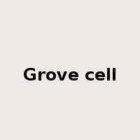 Grove cell是什么意思