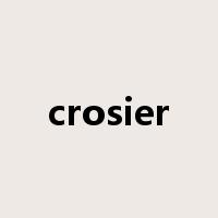 crosier是什么意思