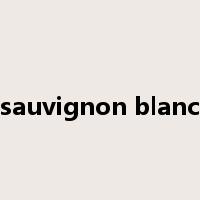 sauvignon blanc是什么意思
