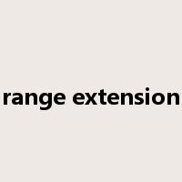 range extension是什么意思