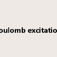 coulomb excitation是什么意思