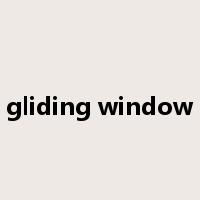 gliding window是什么意思