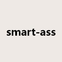 smart-ass是什么意思