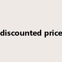 discounted price是什么意思