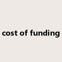 cost of funding是什么意思