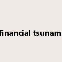 financial tsunami是什么意思