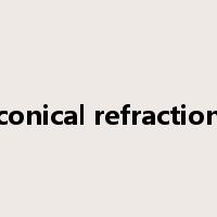 conical refraction是什么意思