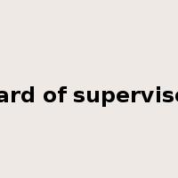 board of supervisors是什么意思