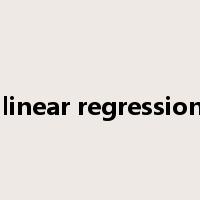 Simple linear regression model是什么意思