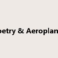 Poetry & Aeroplanes是什么意思