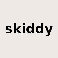 skiddy是什么意思