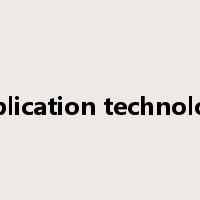 application technology是什么意思