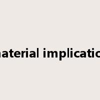 material implication是什么意思