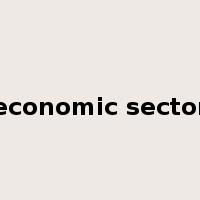 economic sector是什么意思