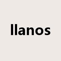 llanos是什么意思