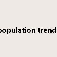 population trends是什么意思