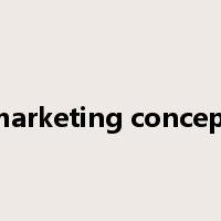 marketing concept是什么意思