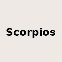 Scorpios是什么意思