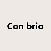 Con brio是什么意思