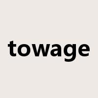 towage是什么意思