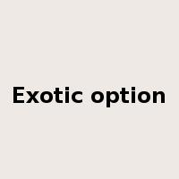 Exotic option是什么意思