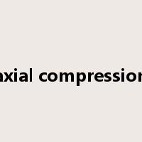 axial compression是什么意思